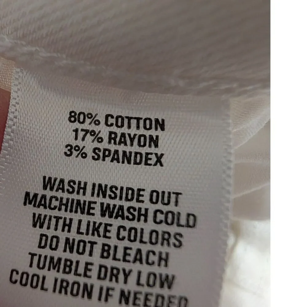 Wonderly White Cropped Straight Jeans 20W Plus Size Stretch Denim Chic Spring - Picture 5 of 6